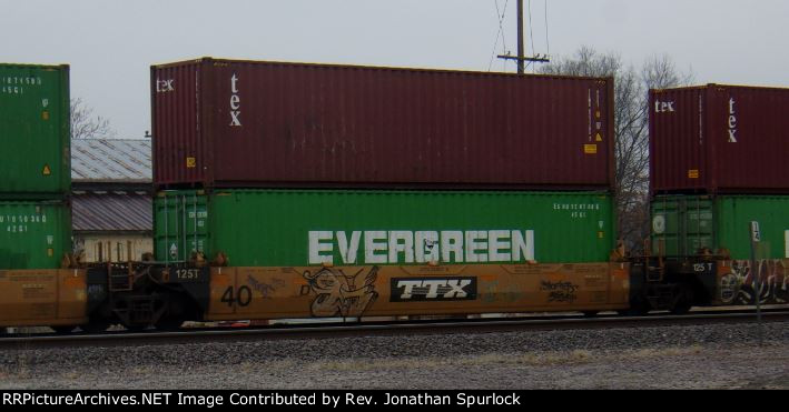 DTTX 743817D and two containers
